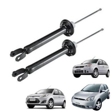 Imagem de Par Amortecedor Traseiro Fiesta 04 05 06 07 08 09 10 - Embrasil