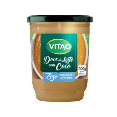 Imagem de Doce de leite com Coco Zero Açúcar 200g - Vitao