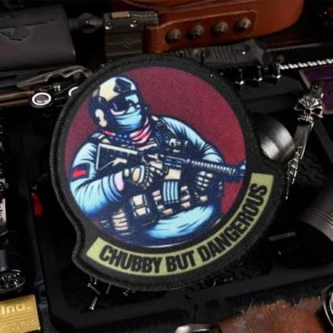 Imagem de Patch tático Guardian Fighter, adesivos de moral de gancho e laço, apliques de crachá do exército militar para mochilas, chapéus de caminhoneiro, lancheiras, coletes, jaquetas