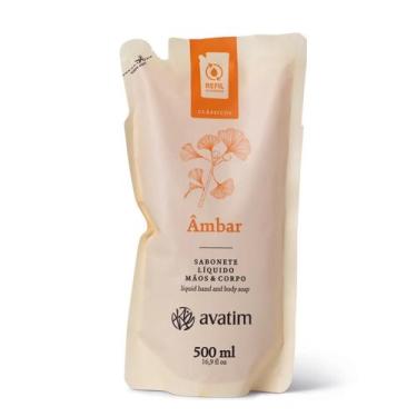 Imagem de Refil Sabonete Líquido Âmbar 500Ml - Avatim