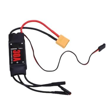 Imagem de RiToEasysports 30A Controlador de Velocidade Eletrônica Escura Sem Escova, Saída Estável para o Plano de Asa Fixo RC Helicóptero Não Tripulado, Compacto e Prático, de Alta Eficiência Com 3A,