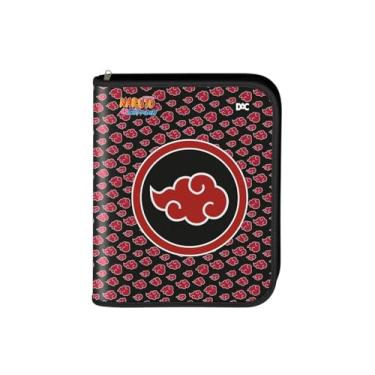 Imagem de Fichario Escolar Argolado Com 48 Folhas 10 Divisorias Fechamento Em Ziper