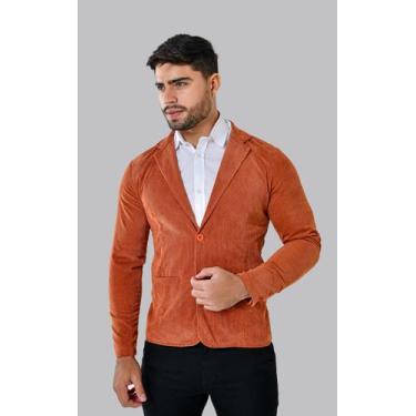 Imagem de Blazer Masculino Slim Esporte Fino Elastano Premium debatt jeans, Salm