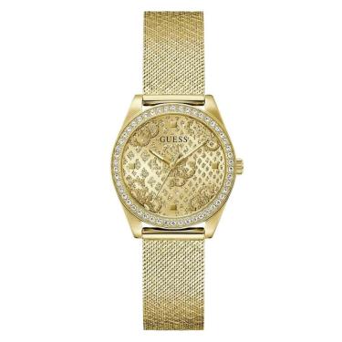 Imagem de Relógio Guess Feminino Dourado GW0748L2