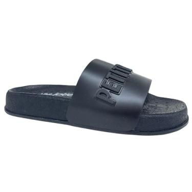 Imagem de Chinelo Petite Jolie Puff Nuvem PJ7132 Preto
