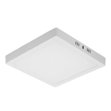 Imagem de Painel LED Sobrepor 24W 2700k-6500K 1800LM Smart Quadrado Branco 28,3C