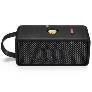 Imagem de Capa de silicone compatível com alto-falante Bluetooth portátil Marshall EMBERTON III, capa protetora de silicone à prova d'água para Marshall EMBERTON III Acessórios de alto-falante Bluetooth (preto)