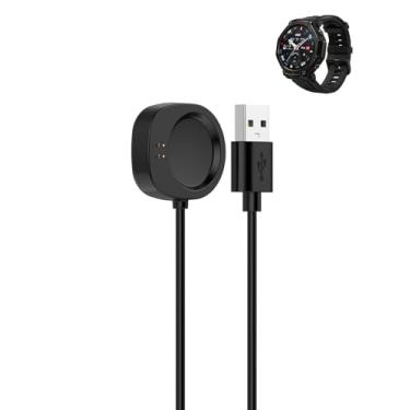 Imagem de YAJOJO Cabo carregador para smartwatch Amazfit T-Rex 3 Pro, cabo de carregamento magnético de substituição para Amazfit T-Rex 3 Pro, carregamento rápido magnético, 1 m