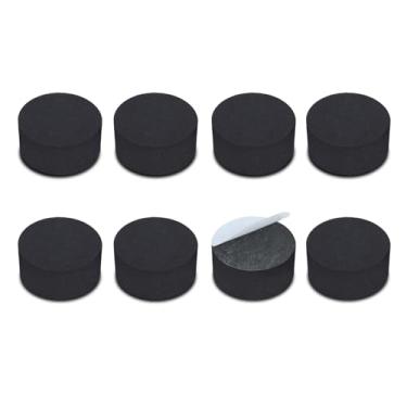 Imagem de TroyStudio Pés de isolamento de alto-falante, 3 cm (8 peças) almofadas de espuma acústica EVA para monitor de estúdio, base de isolamento de toca-discos para reduzir a vibração e ressonância, pontas