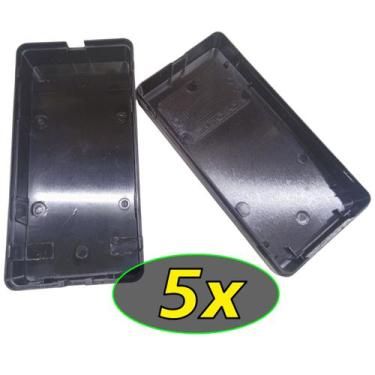 Imagem de Kit 5 Caixa Plástica para Montagem de Circuitos Eletrônicos Fonte X282