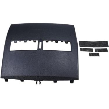 Imagem de LEVANLIGHT Painel frontal superior superior painel painel painel acabamento moldura compatível com Nissan Versa 2007-2012 ajuste direto à prova d'água e à prova de poeira design apenas para mão