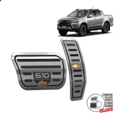 Imagem de Pedaleira Automático Chevrolet S10 High Country 2022 Preto