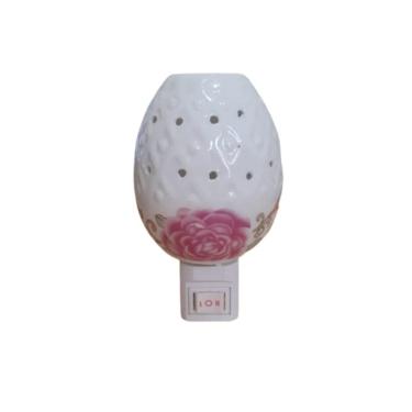 Imagem de Mini Abajur Luminária Bivolt De Tomada Difusor 2 Estágios