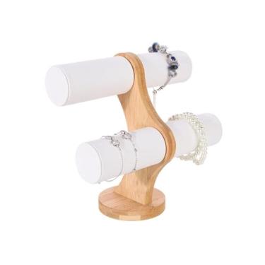 Imagem de Pulseira de torres de joias, pequenos ornamentos, decoração criativa, adereços de tiro, suporte de exibição de joias, suporte de exibição de pulseira de janela