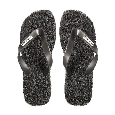 Imagem de Chinelo Confort Masculino indicado para pessoas que sofrem com Fascite Plantar, esporão de calcâneo, Hiperidrose PLantar e Neuroma de Morton, além disso, dá a sensação de estar pisando em um tapete macio. (Preto, 43/44, BR, Adulto, Faixa Numérico, 43, 44)