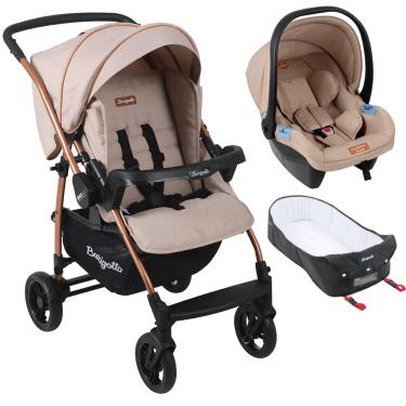Imagem de Carrinho de Bebê Burigotto Travel System Rio K 22 Ninho Mon Amour