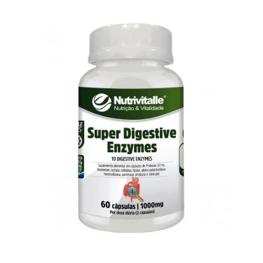 Imagem de SUPER DIGESTIVE ENZYMES 1000MG 60CAPS NUTRIVITALLE