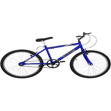 Imagem de Bicicleta de Passeio Ultra Bikes Esporte Aro 24 Reforçada Freio V-Brake Sem Marcha Azul