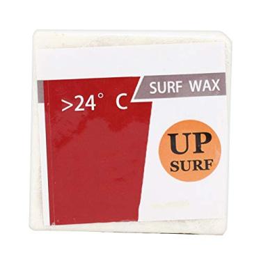 Imagem de UPSURF Cera quadrada transparente para prancha de surfe branca leite profissional antiderrapante acessórios de surf para surfistas e iniciantes, fácil de transportar e usar (cera tropical)