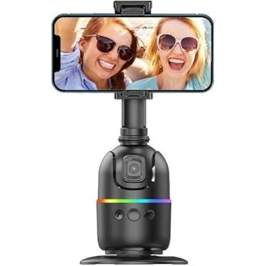 Imagem de Estabilizador Gimbal de Smartphone 360° Rastreamento Inteligente de Rosto AI Controle Inteligente