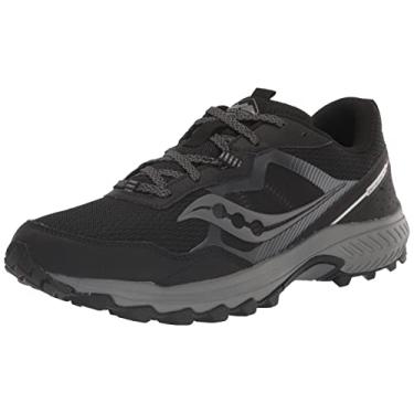 Imagem de Saucony Men's Excursion TR16 Trail Running Shoe, Black/Charcoal, 11
