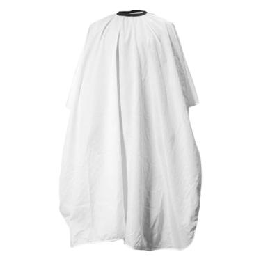 Imagem de Generic Capa de barbeiro de cor sólida à prova d'água branca 1 peça