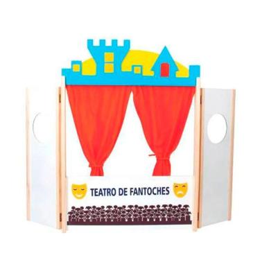 Imagem de Brinquedos Educativos Teatro de Fantoches 86x62x5cm