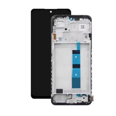 Imagem de Para Xiaomi Redmi Note 12 4G LCD 23021RAAEG 23021RAA2Y Montagem digitalizador de tela sensível ao toque (AMOLED com moldura)