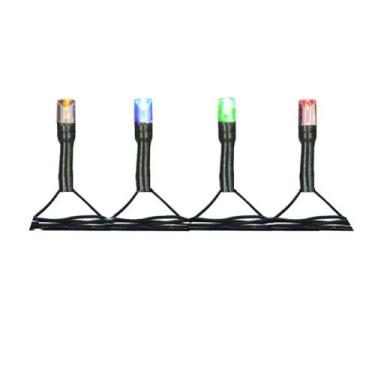 Imagem de Pisca Led Colorido 8m D&A 127V - D&A - Flor Arte