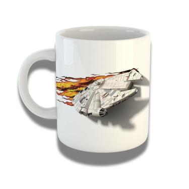 Imagem de Caneca De Porcelana 325ml Com Design 3d Exclusivo Nave