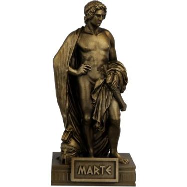 Imagem de Estátua Marte - Mitologia Romana e Grega Estatueta Imagem (Cor Ouro Velho)