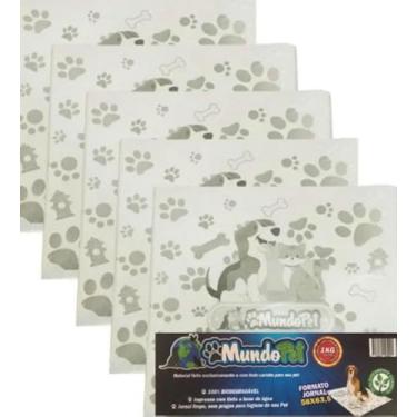 Imagem de Jornal Para Pet Higienico Biodegradável- 5 Kg / 280 folhas Tamanho 64cmx58cm dobradas 2 a 2 MundoPet