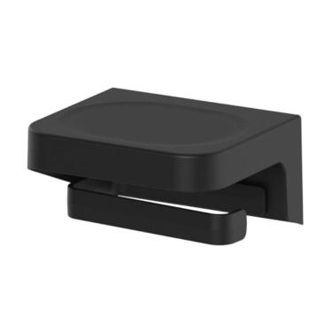 Imagem de Porta Papel Higiênico Papeleira Parede Instalação Sem Furo