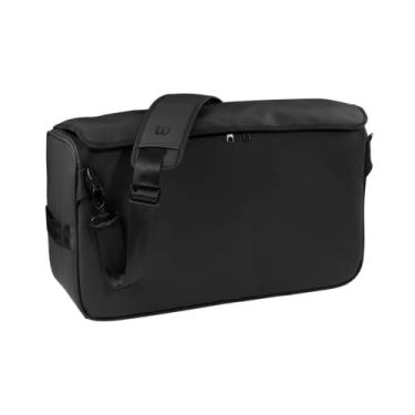 Imagem de WILSON Bolsa de futebol secundário, preta, com três bolas