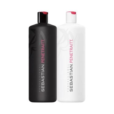 Imagem de Sebastian Penetraitt Shampoo 1000ml e Condicionador 1000ml