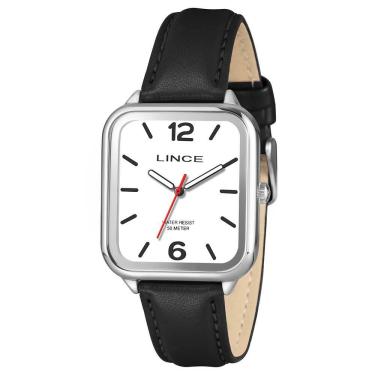 Imagem de Relógio Lince Masculino Ref: Mqch282l34 B2px Retangular Prateado