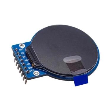 Imagem de Módulo De Display LCD TFT Redondo De 1,28 Polegadas RGB 240x240 Driver