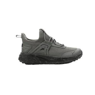 Imagem de PUMA Tênis infantil unissex Pacer 23, Cinza escuro - preto puma preto para todos os tempos vermelho, 4 Big Kid