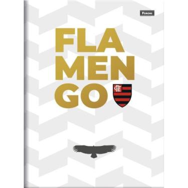 Imagem de Caderno Brochurao Capa Dura Flamengo 80F - Foroni