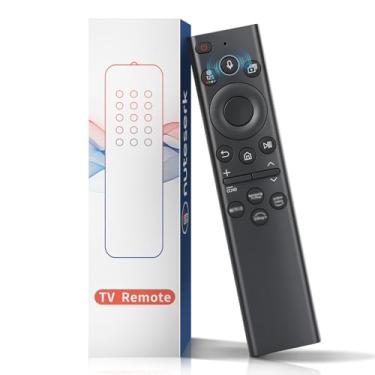 Imagem de Controle remoto de voz universal de substituição, compatível com Smart TVs Samsung 2019–2025, incluindo QLED, moldura, Crystal UHD, Neo QLED e série OLED (não modelos Solarcell)