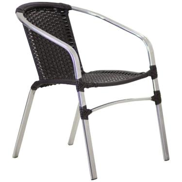 Imagem de Cadeira Floripa Em Alumínio Varanda Trama Original Tabaco