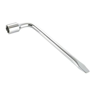 Imagem de Tuxihapp Chave de pino de pneu sobressalente de carro de 22 mm para macaco, chave de soquete hexagonal tipo L de aço carbono, ferramenta de manutenção de reparo de veículos pesados para substituição