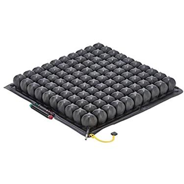 Imagem de Almofada de assento de cadeira de rodas ROHO discreta QUADTRO Select para assento e posicionamento, Preto, QS1011LPC 18-19 X 20-21