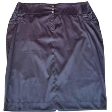 Imagem de Saia Feminina Judiely Cetim Morena Luz Plus Size-Feminino