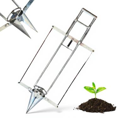 Imagem de Plantadeira Semeadeira Manual para Mudas, Hortaliças, Extrator de Mudas - Fácil de Usar, Material Leve e Resistente