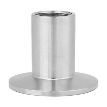 Imagem de Aço inoxidável sanitário SS304 DN15 DN25 Virola com rosca fêmea Tipo braçadeira Conector de encaixe de tubo para água Óleo Bebida Leite Alimentos Farmácia Cerveja Aplicações (DN15)