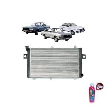Imagem de Kit Radiador Ford Corcel II Del Rey + Aditivo Radiador Radiex R1892 Rosa Pronto Uso