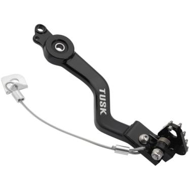 Imagem de TUSK Pedal de freio de alumínio ponta preta compatível com CFmoto Ibex 800 2023-2026
