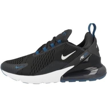 Imagem de Nike Tênis masculino Air Max 270 Antracite/prata metálica FV0380-001 tamanho 42, Antracite/prata metálica, preto, 42