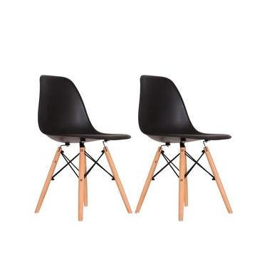 Imagem de Conjunto 2 Cadeiras Eames  Preto